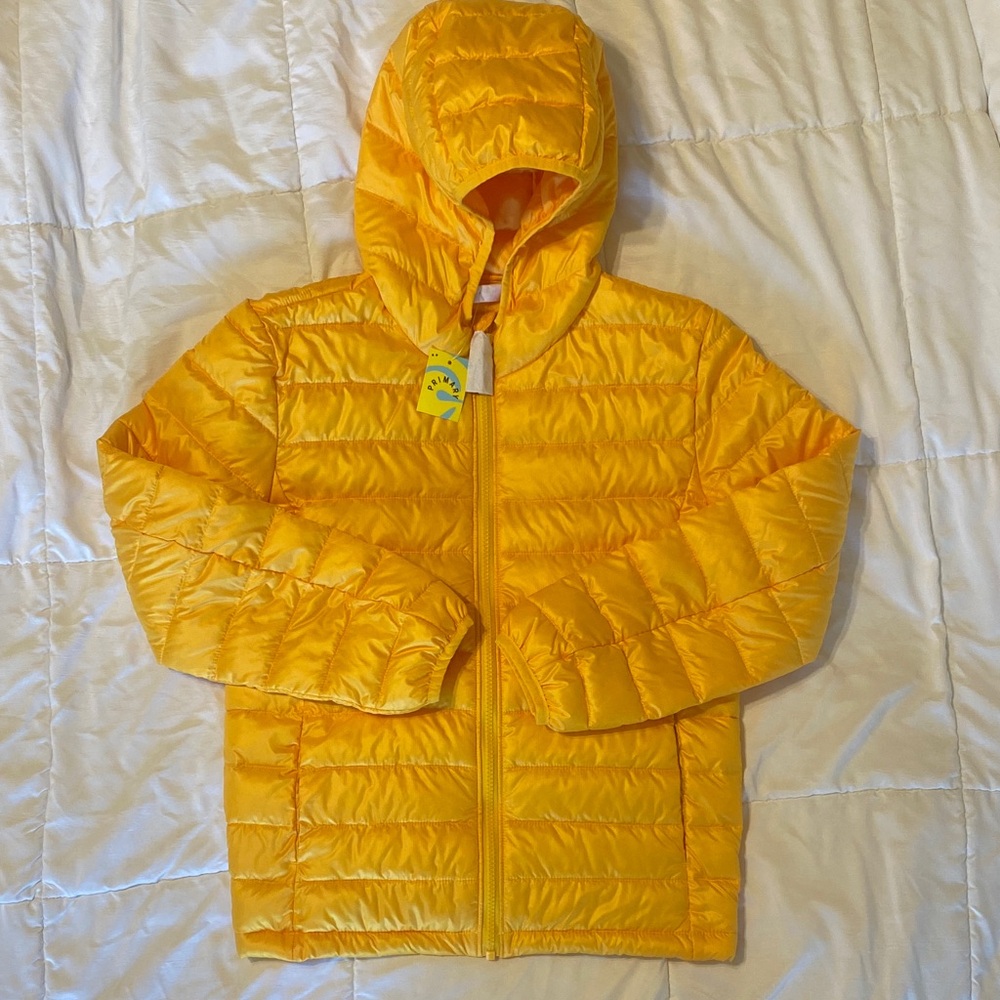 NWT Primary Mustard ☀️ Puffer Jacket